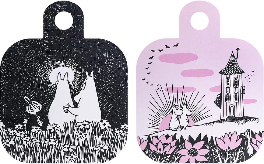 Tabla de cortar Muurla Moomin Friendship, 25 x 32 cm