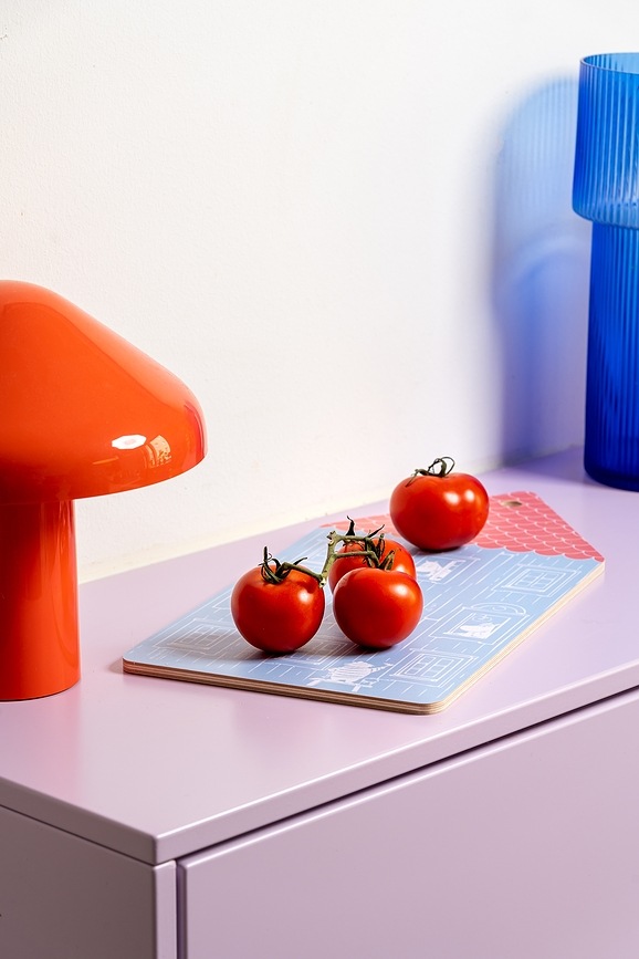 Tabla de Cortar y Servir Moomin, diseño Moominhouse, 20 x 44 cm