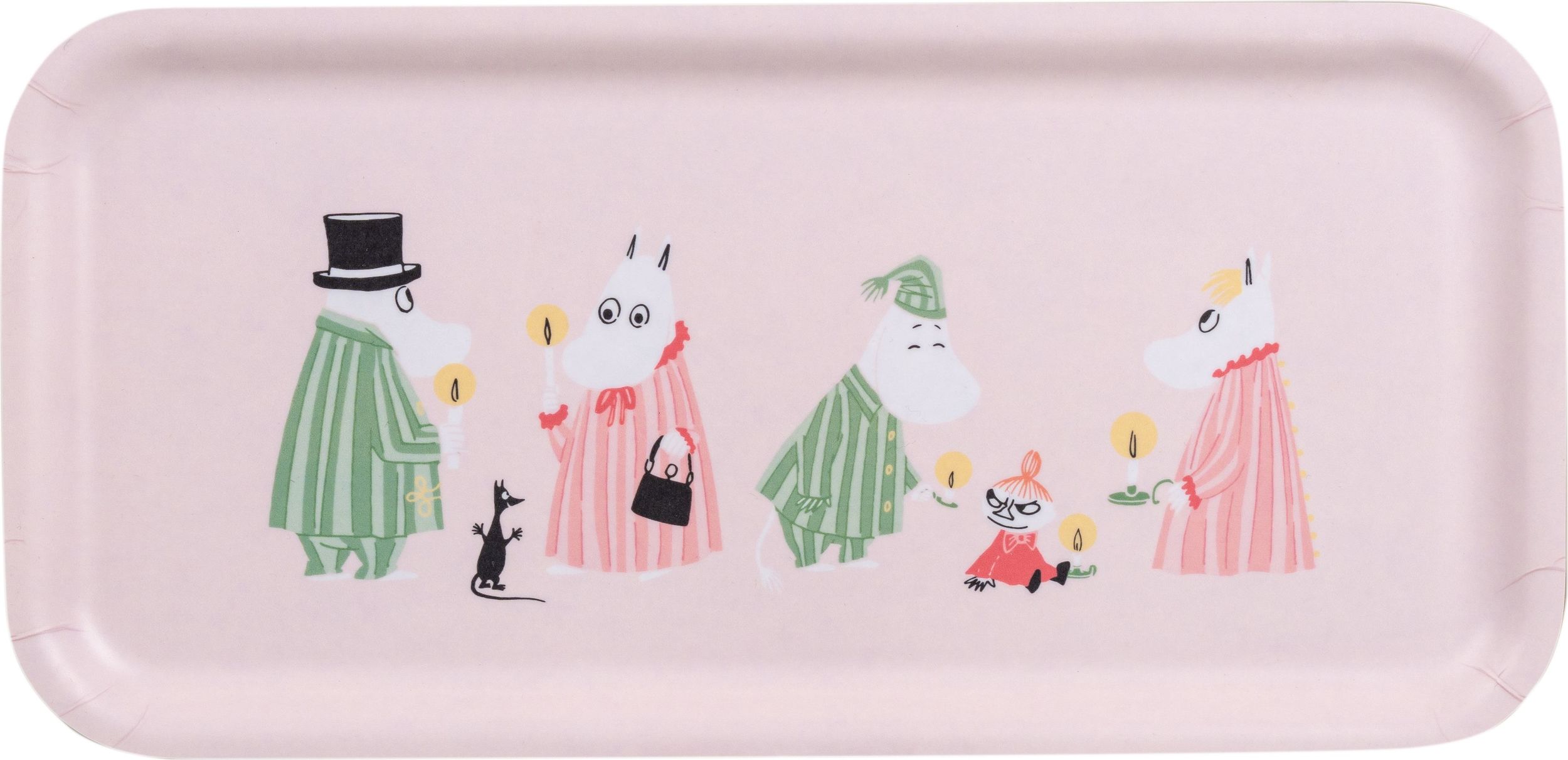 Taca do serwowania Muurla Muminki Pyjamas 13 x 27 cm