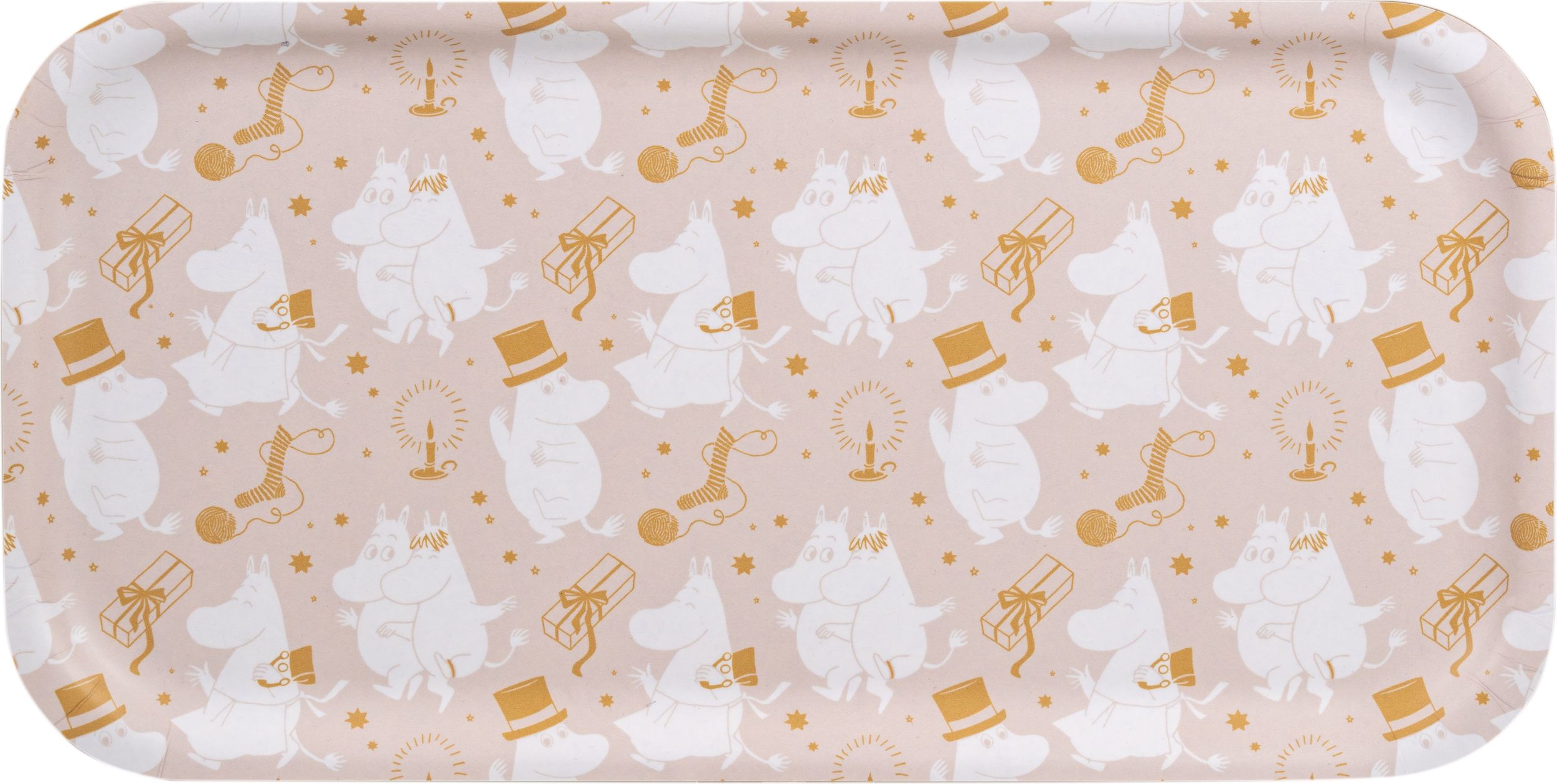 Taca do serwowania Muurla Muminki Sparkling Stars 22 x 43 cm