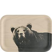 Taca do serwowania Nordic niedźwiedź 20 x 27 cm