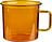 Taza de cristal Muurla, 350 ml, ámbar