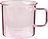 Taza de cristal Muurla, 350 ml, rosa