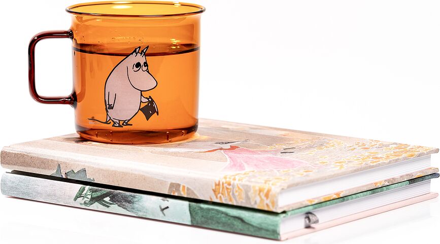 Taza de cristal Muurla Moomin Snorkmaiden, 350 ml