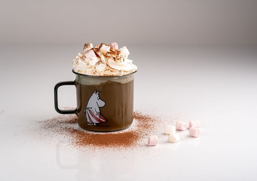 Taza de cristal Muurla Moomin Snorkmaiden, 350 ml