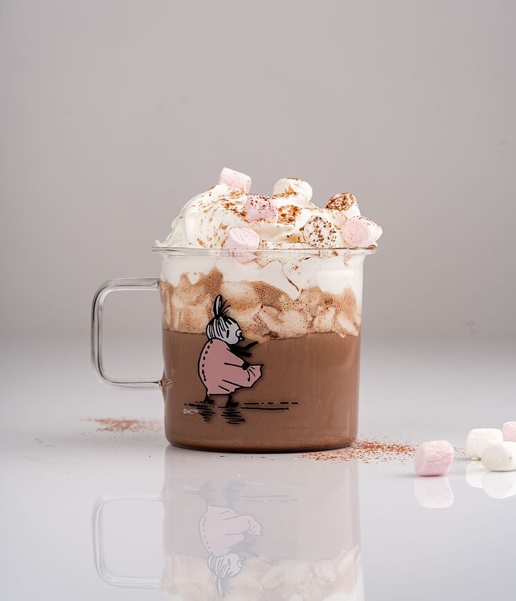 Taza de cristal Muurla Moomin Snorkmaiden, 350 ml