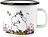 Taza de esmalte Muurla Moomin Hug, 250 ml