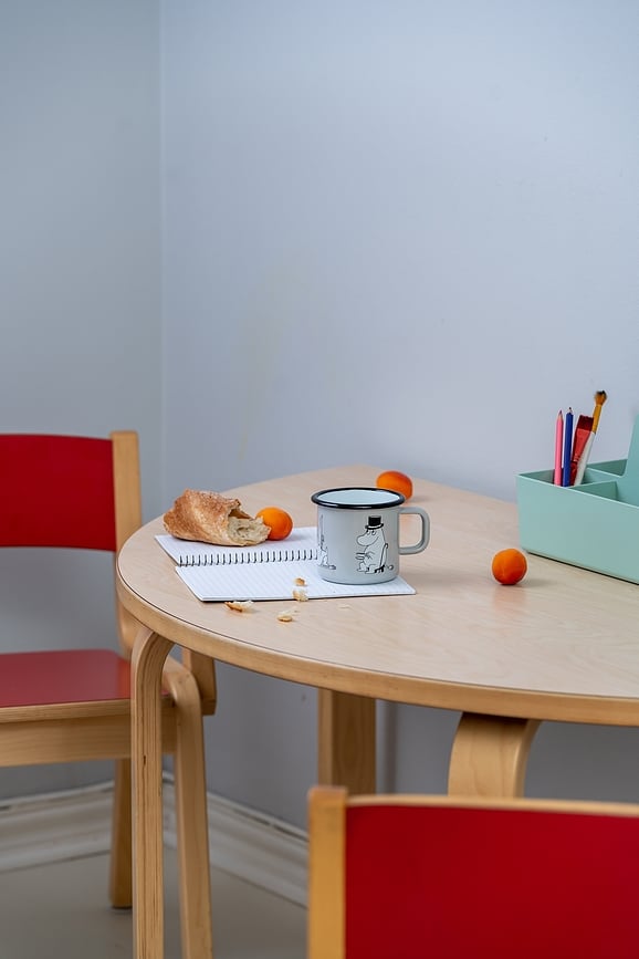 Taza retro Muurla Moomin, 370 ml, menta