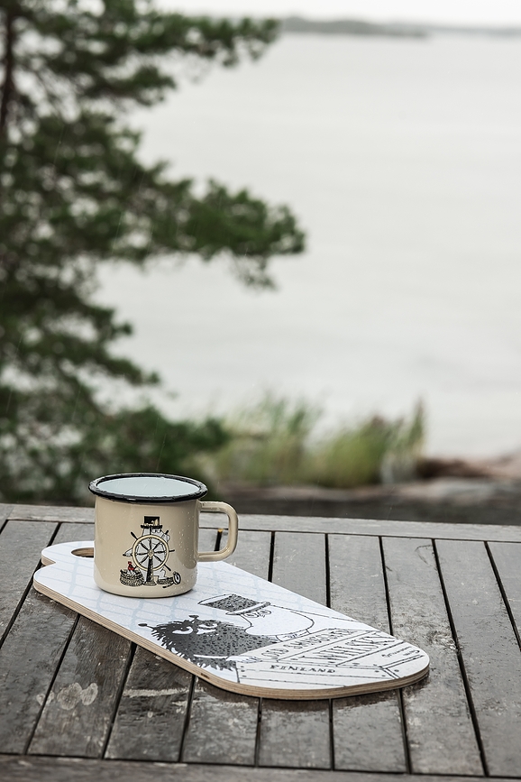 Taza Moomin Muurla, diseño Let it Snow, 370 ml