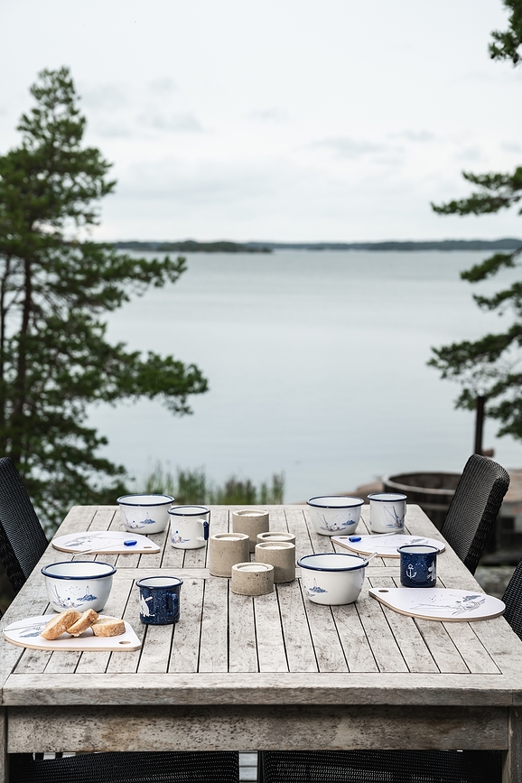 Taza Moomin Muurla, diseño Let it Snow, 370 ml