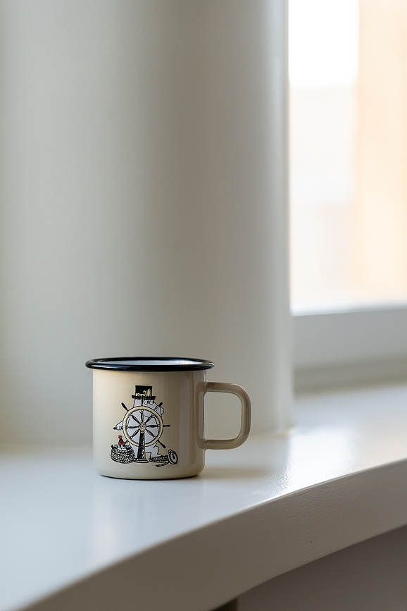 Taza Moomin Muurla, diseño Let it Snow, 370 ml