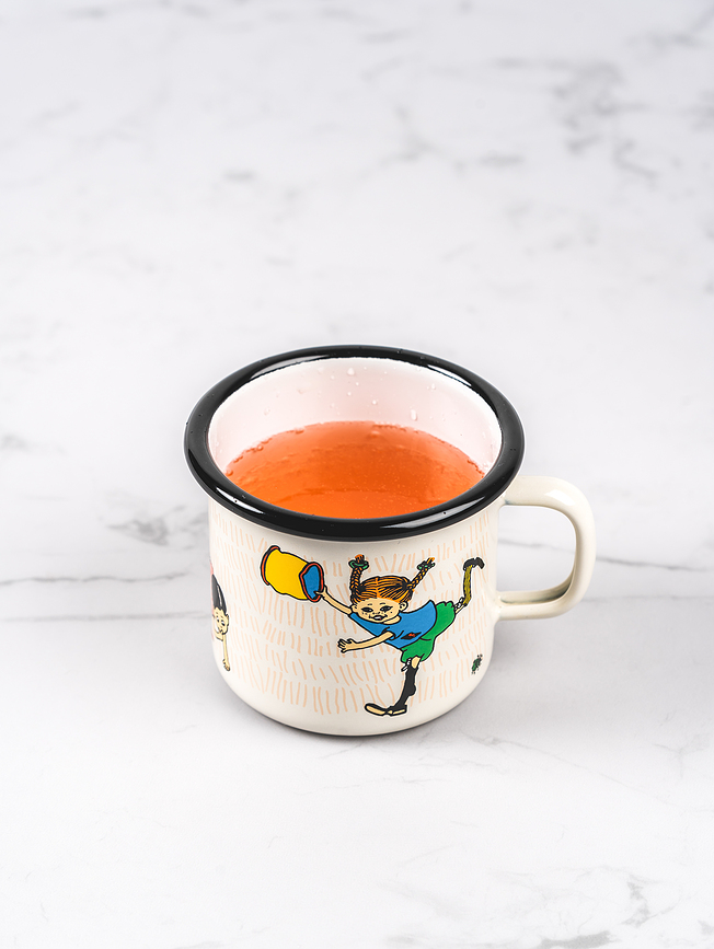Taza Muurla Pippi Calzaslargas, diseño Pippi y el Caballo, 250 ml