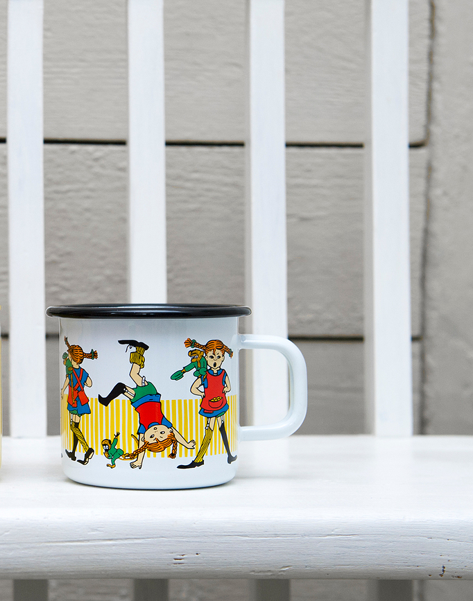 Taza Muurla Pippi Calzaslargas Villa Villekulla, 370 ml
