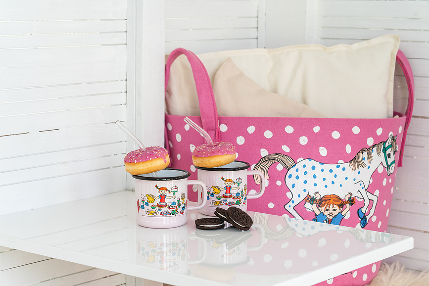 Taza Muurla Pippi Calzaslargas Villa Villekulla, 370 ml