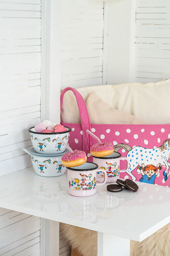 Taza Muurla Pippi Calzaslargas Villa Villekulla, 370 ml