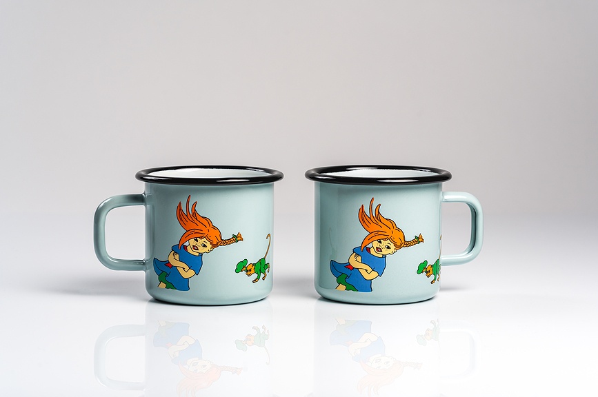 Taza Muurla Pippi Calzaslargas Villa Villekulla, 370 ml