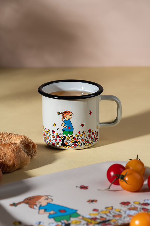 Taza Muurla Pippi Calzaslargas Villa Villekulla, 370 ml