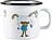 Taza Muurla Pippi Calzaslargas, diseño Pippi y el Caballo, 250 ml