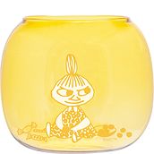 Tealight žvakidė Muurla Muminukai Mažoji Miu geltonos spalvos 9,5 cm