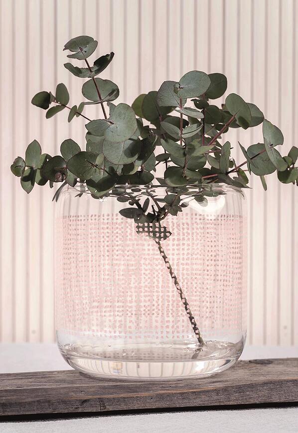 Twine Bougeoir 17 cm, en verre