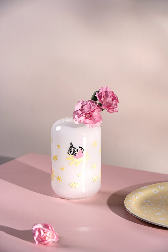 Vase Muurla Moomin Flowers 12 cm