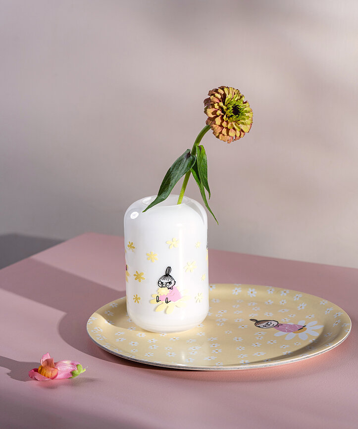 Vase Muurla Moomin Flowers 12 cm