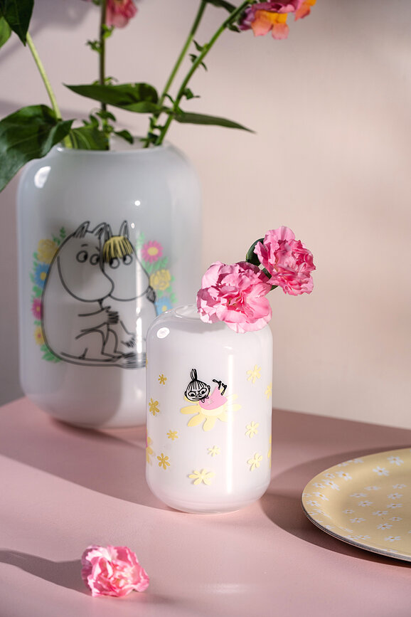 Vase Muurla Moomin Flowers 12 cm
