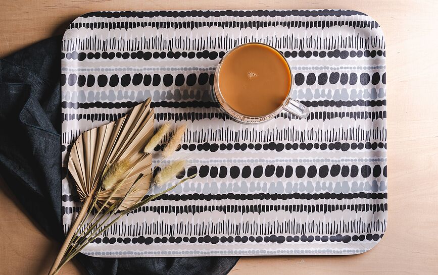 Won't Slip Dawn Plateau de Service antidérapant, 32 x 42 cm