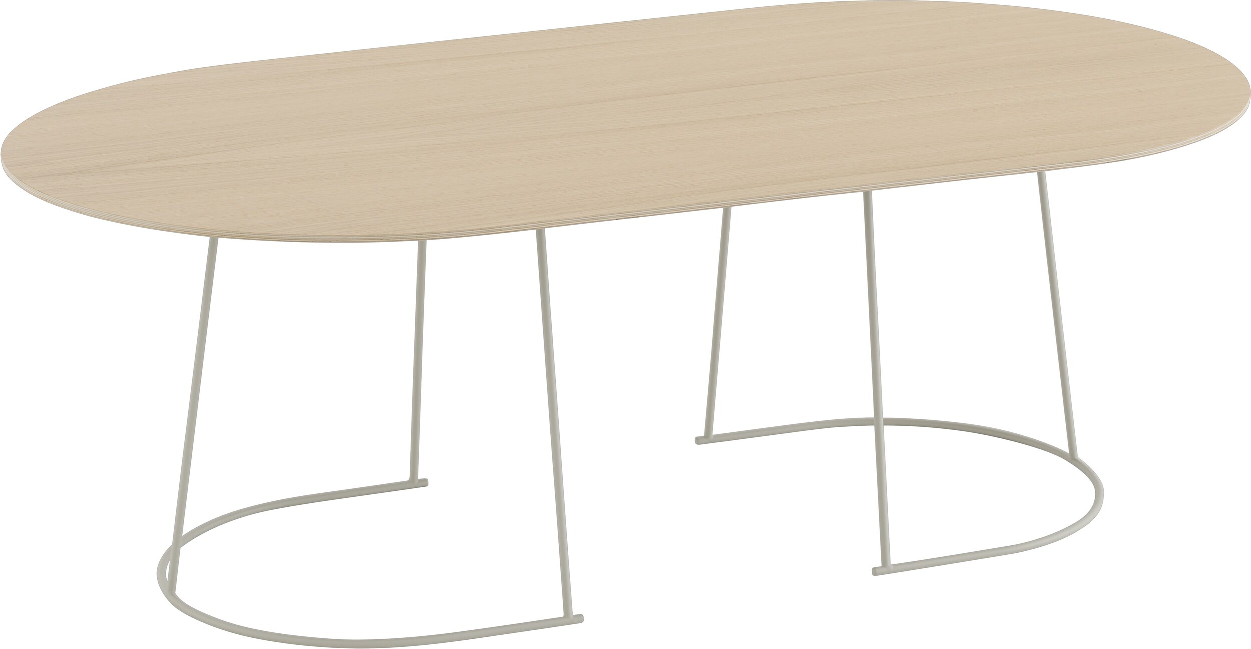 Airy half L Couchtisch