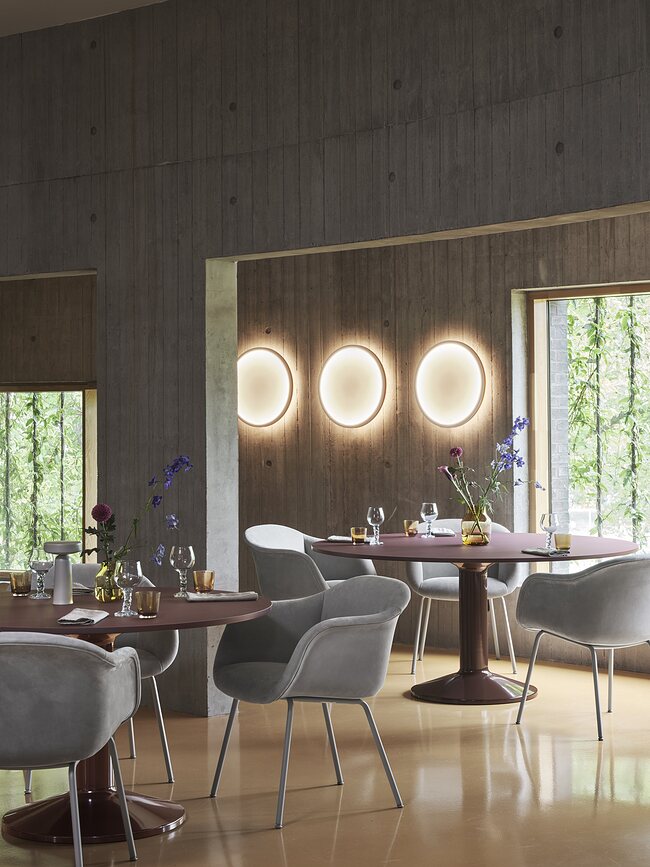 Lámpara de Pared Calm, 50 cm, negra