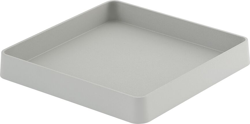 Arrange Plateau pour organiseur de bureau 25 x 25 cm, gris