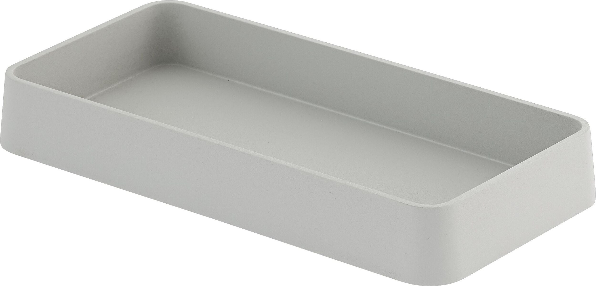 Arrange Tablett für Schreibtisch-Organizer 12 x 25 cm grau