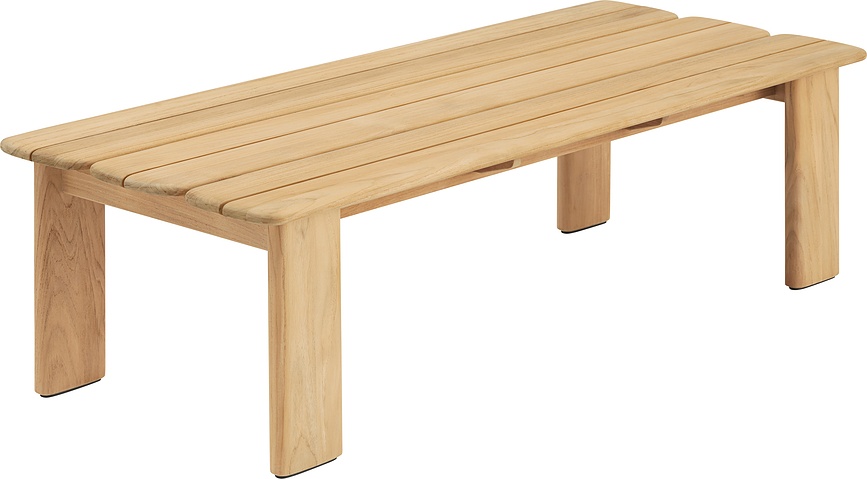 Assemble Garten-Couchtisch Naturholz