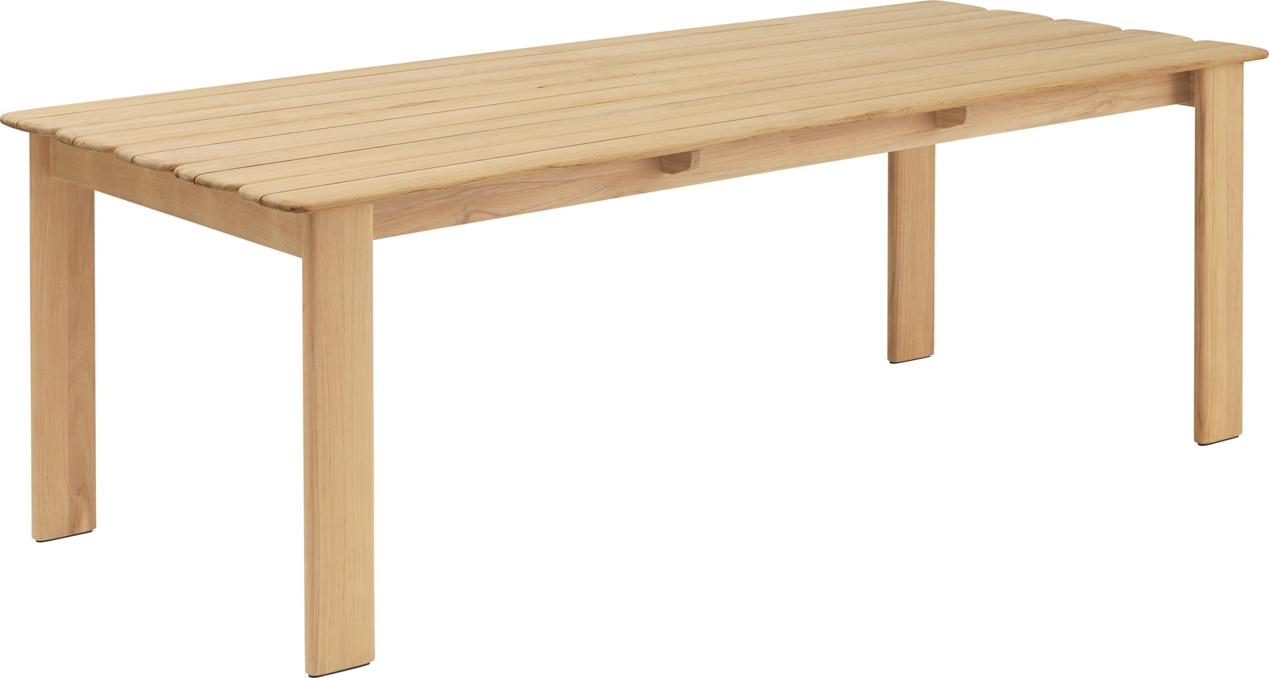 Assemble Gartentisch 220 x 92 cm, Naturholz