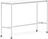 Base Tisch mit Rollen 50 x 160 x 105 cm weiß laminiertes ABS weiße Beine