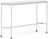 Base Tisch mit Rollen 50 x 160 x 105 cm weiß Nanolaminat weiße Beine