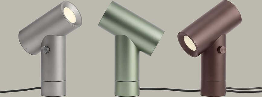 Beam Lampa stolna crna