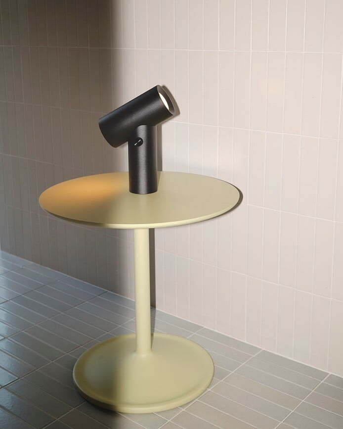 Beam Lampe de Table sans fil, en aluminium