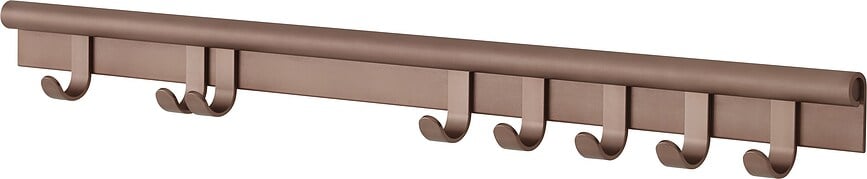 Coil Patère Murale 100 cm, prune