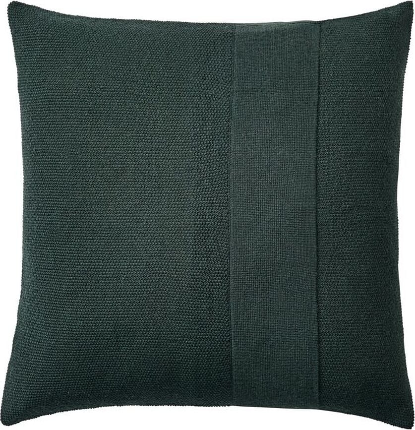 Cojín decorativo Layer, 50 x 50 cm, verde oscuro