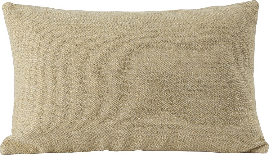 Cojín decorativo Mingle, 35 x 55 cm, amarillo claro