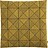 Cojín decorativo Tile, 45 x 45 cm, amarillo