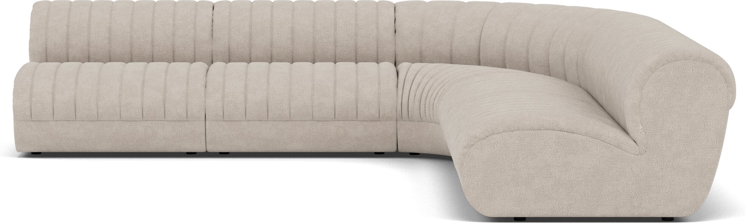 Coltre Configuration 1 Modulares Ecksofa sandfarben