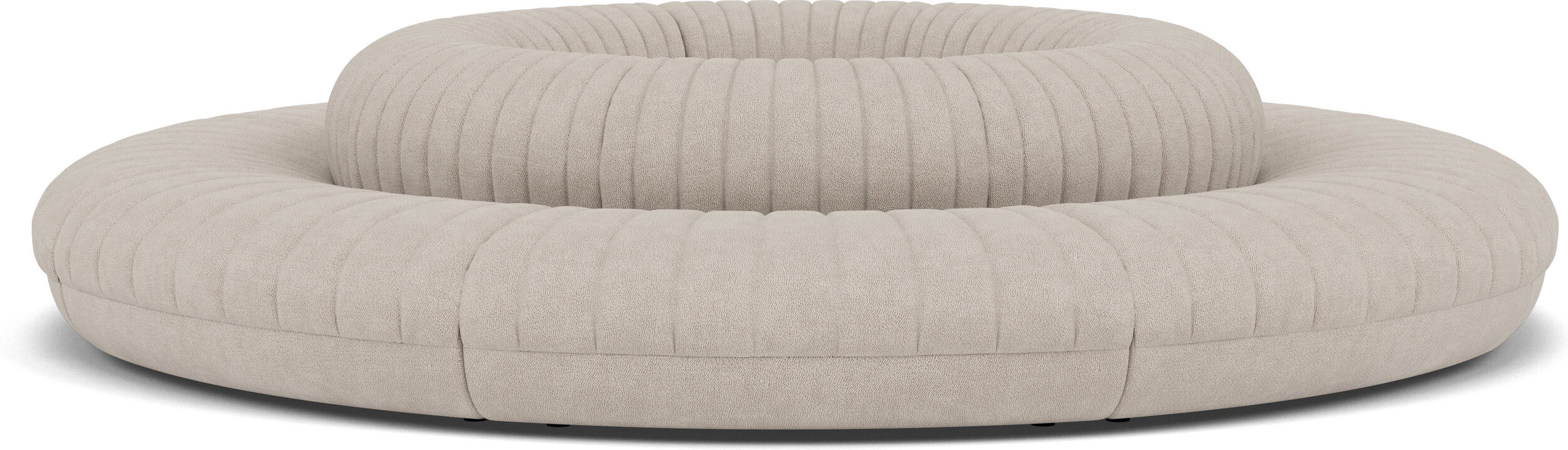 Coltre Configuration 1 Modulsofa 8-Sitzer, sandfarben
