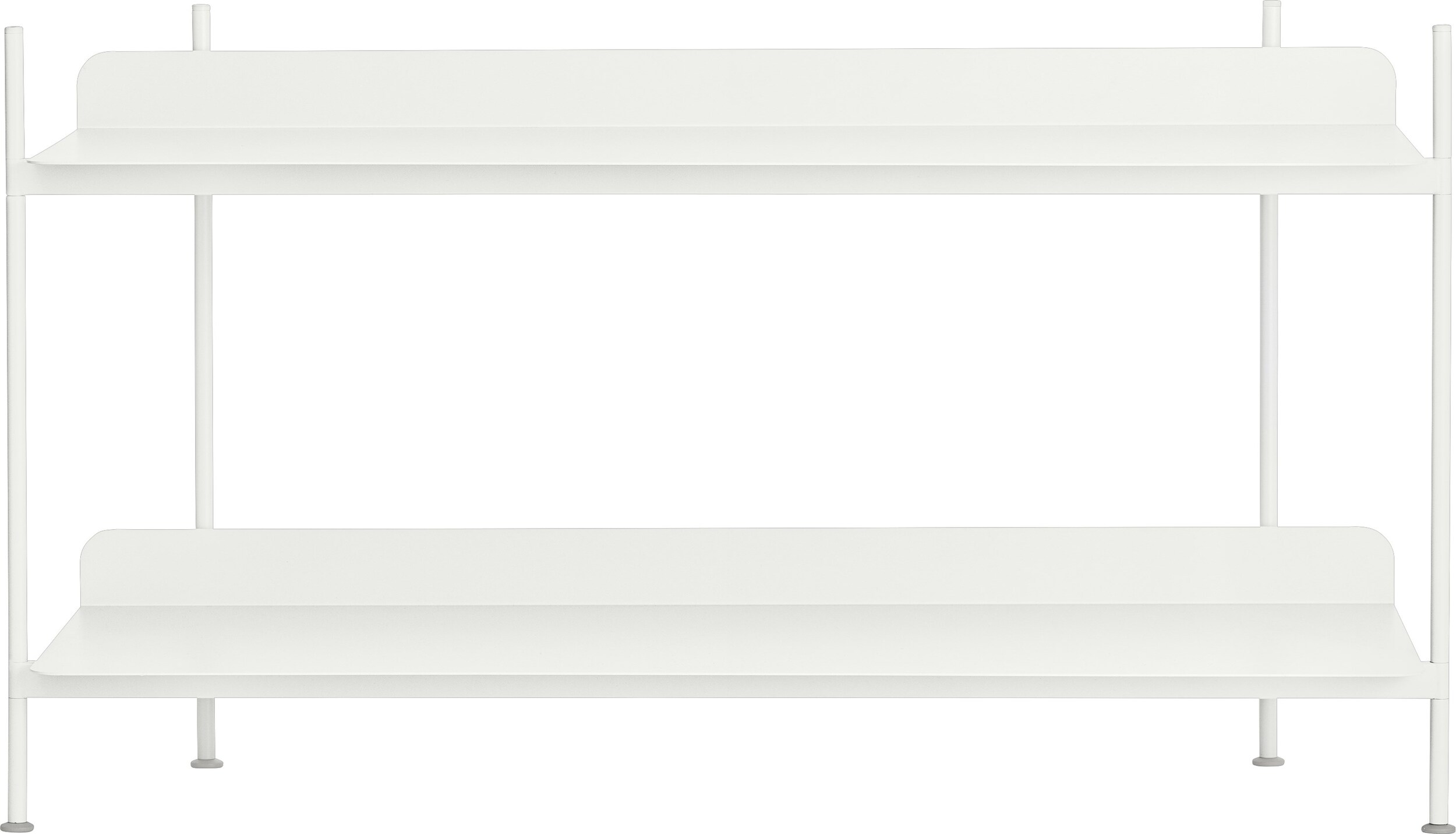 Compile 1 Modulares Regalsystem weiß