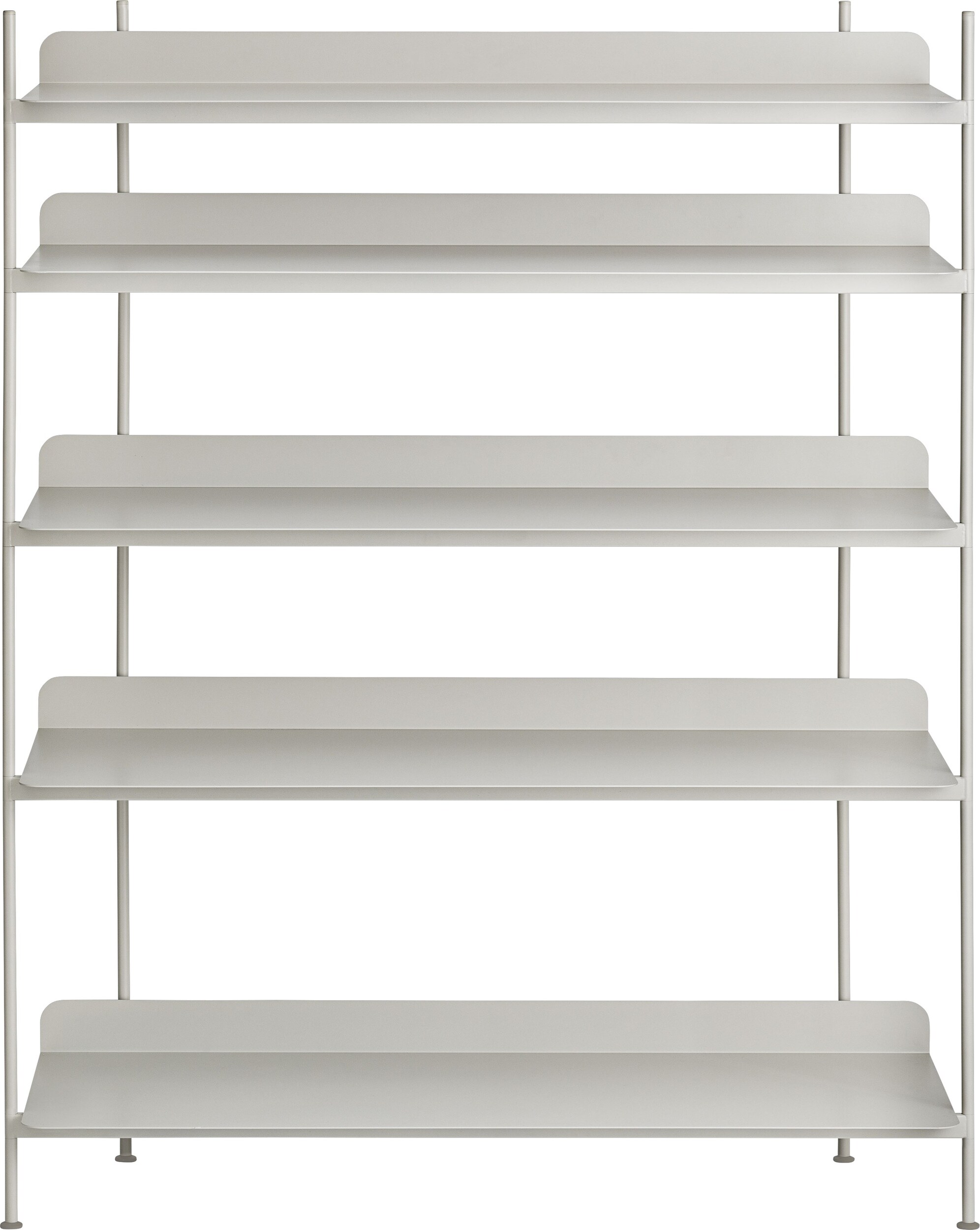 Compile 3 Modulares Regalsystem grau