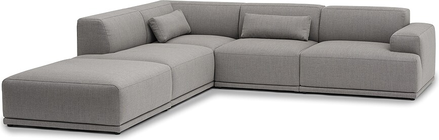 Connect Soft Coussin de Canapé, gris-beige