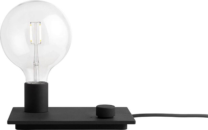 Control Lampe De Table, noire