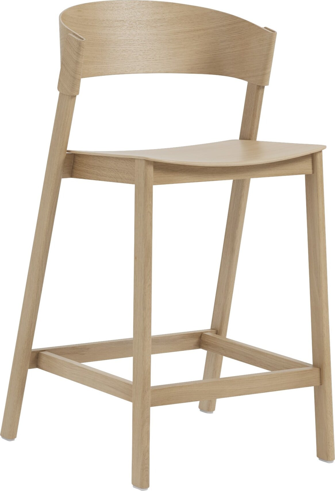 Cover Hocker 65 cm helle Eiche