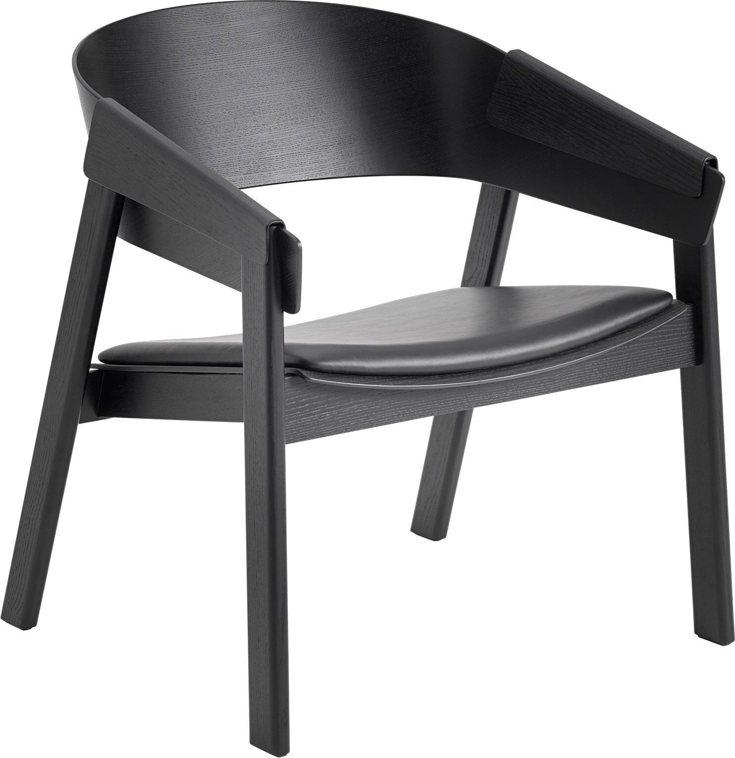 Cover Stuhl 38 cm schwarz mit gepolstertem Sitz